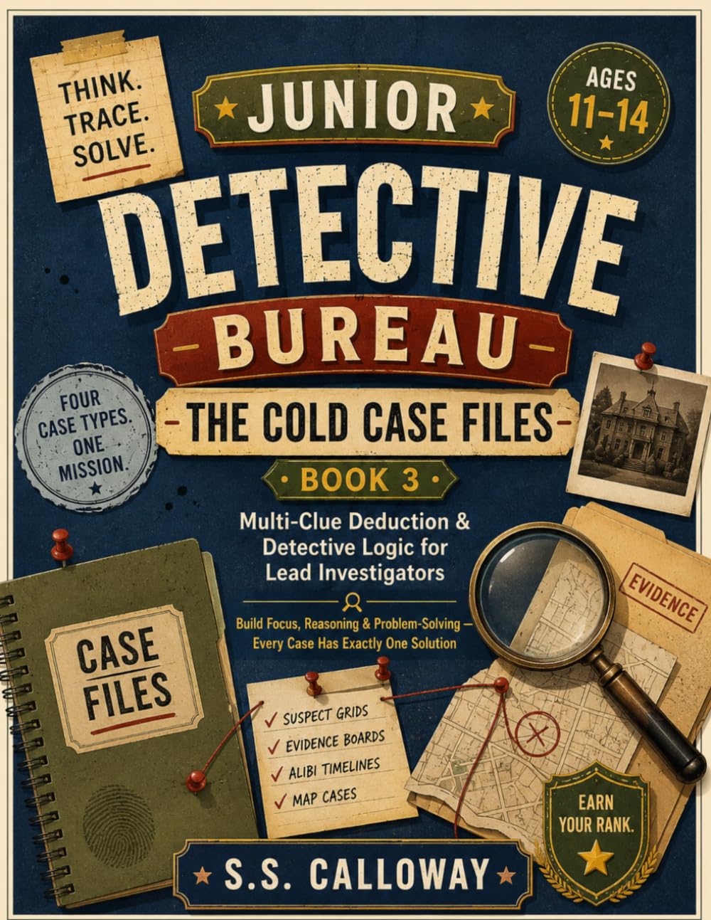THE COLD CASE FILES: Clue Deduction & Detective Logic for Lead Investigators (JUNIOR DETECTIVE BUREAU)