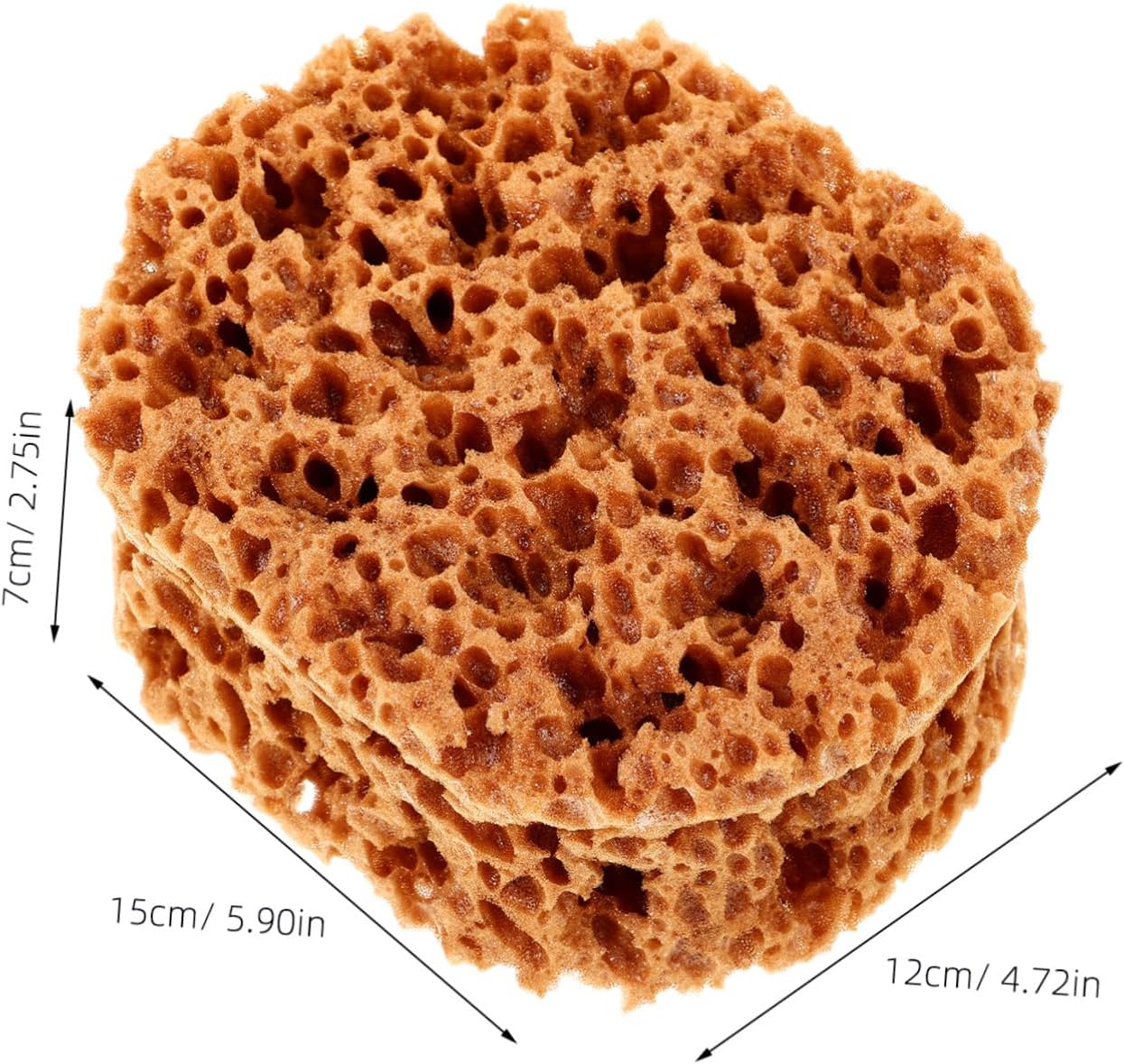 Angoily Reusable Sea Sponge for Painting Ergonomic Art Sponge Tool for Textured Decorative Painting Blending and Craft Projects with Unique Artistic Flair