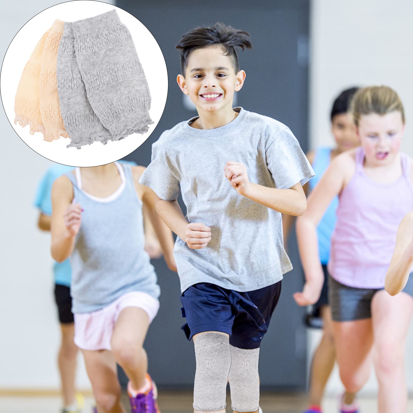 VALICLUD Baby Crawling Pads Toddler Leg Warmers 2 Pairs Baby Crawling Anti Pads Baby Protectors Toddlers Leg Warmers Safety for Crawling Baby Pads Baby Pads