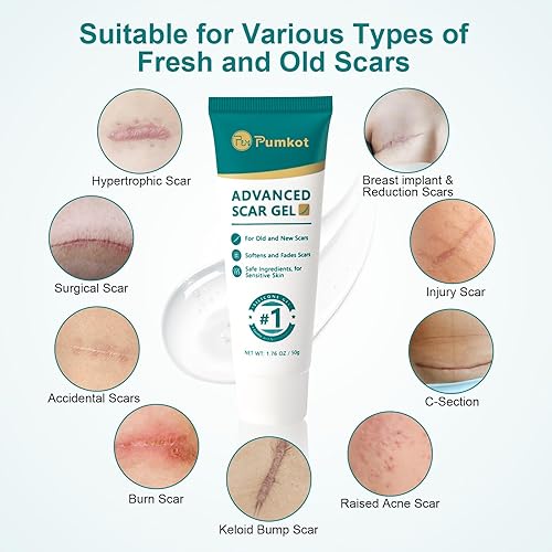 Miniatura 3 de Gel de silicona para cicatrices, potente crema para eliminar cicatrices viejas y nuevas, ayuda a reducir cicatrices quirúrgicas, acné, quemaduras,