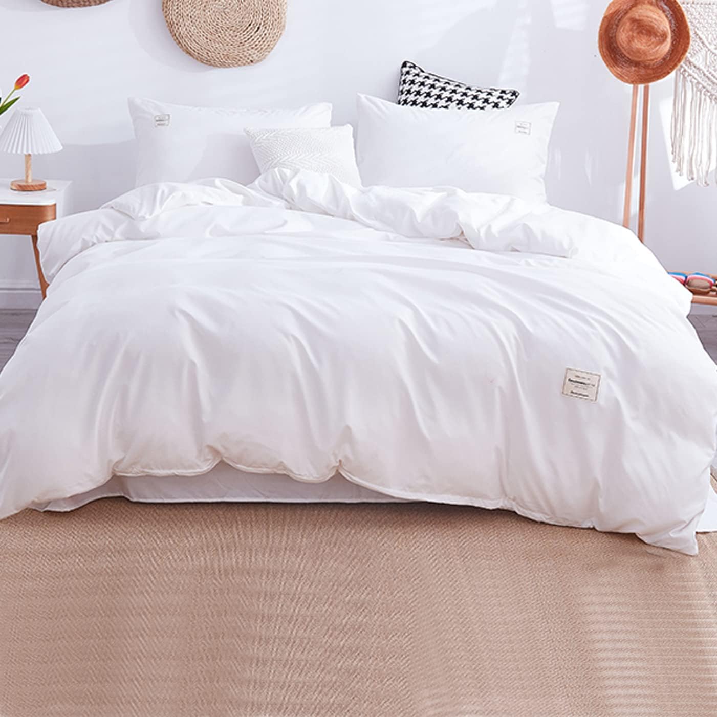 Three Layers of Waterproof Zippered Duvet Cover Reusable Breathable