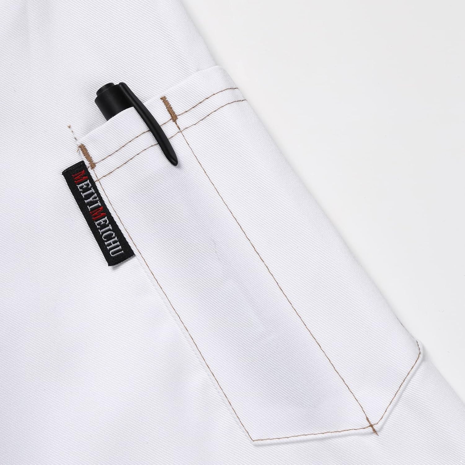 Men Short Sleeve Long Sleeve Chef Jacket Kitchen Work Uniform Hotel Restaurant Canteen Men Chef Coat