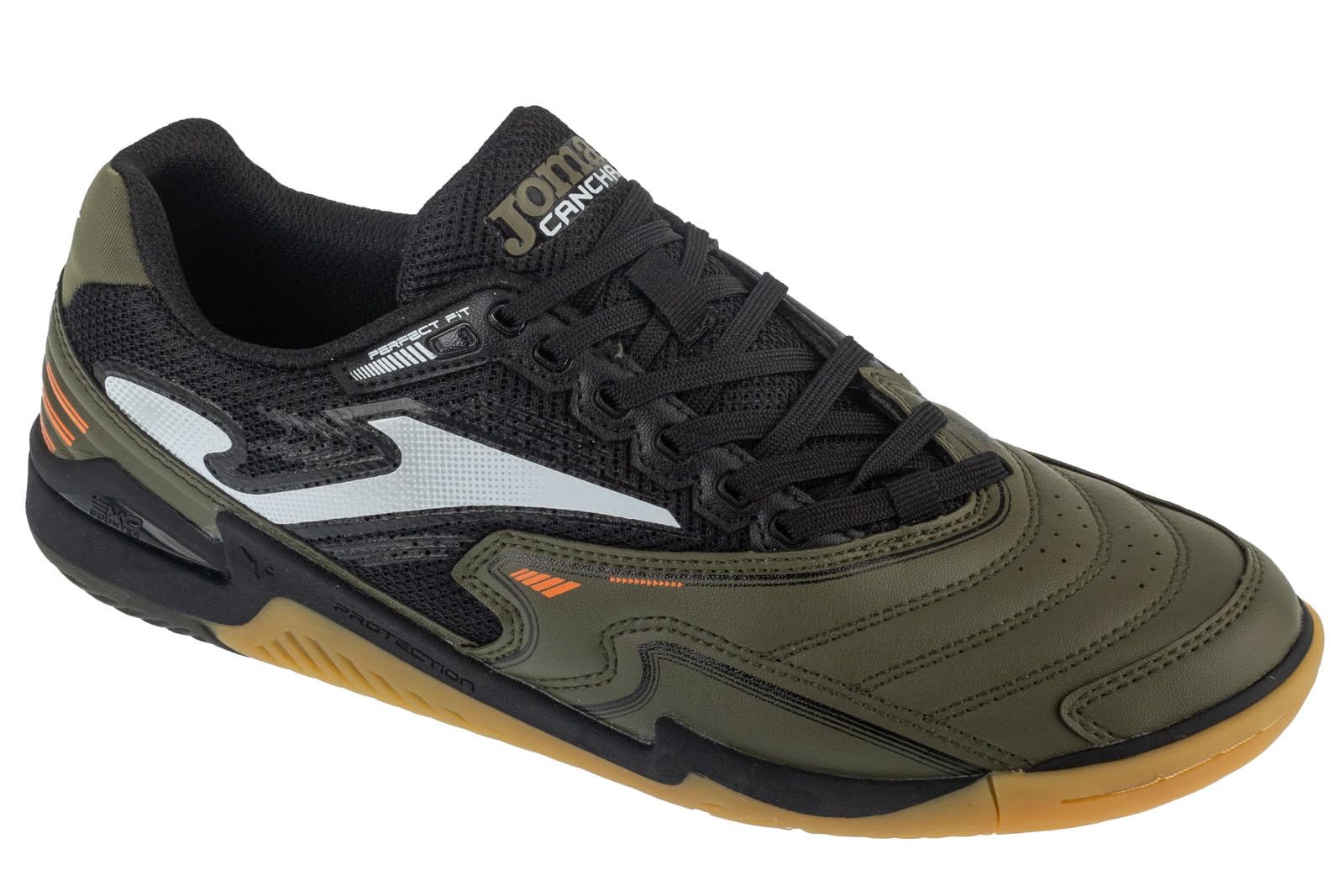 Joma Cancha 2512 IN Chaussures de sport en salle homme Noir/vert