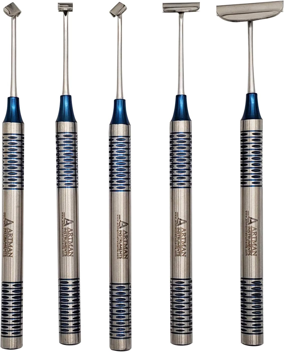 ARTMAN Soft Brushing kit PRF Process Periosteum Saving kit Dental Surgical Instruments kit Set of 6 in Cassette