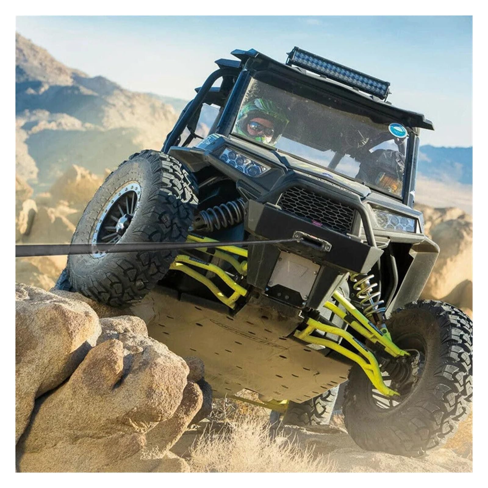 Syntetyczna Lina Do Wciągarki Pomarańczowa 1/4 X 50Ft Kabel ATV UTV SUV Truck Wciągarka Łodzi Solidna I Niezawodna