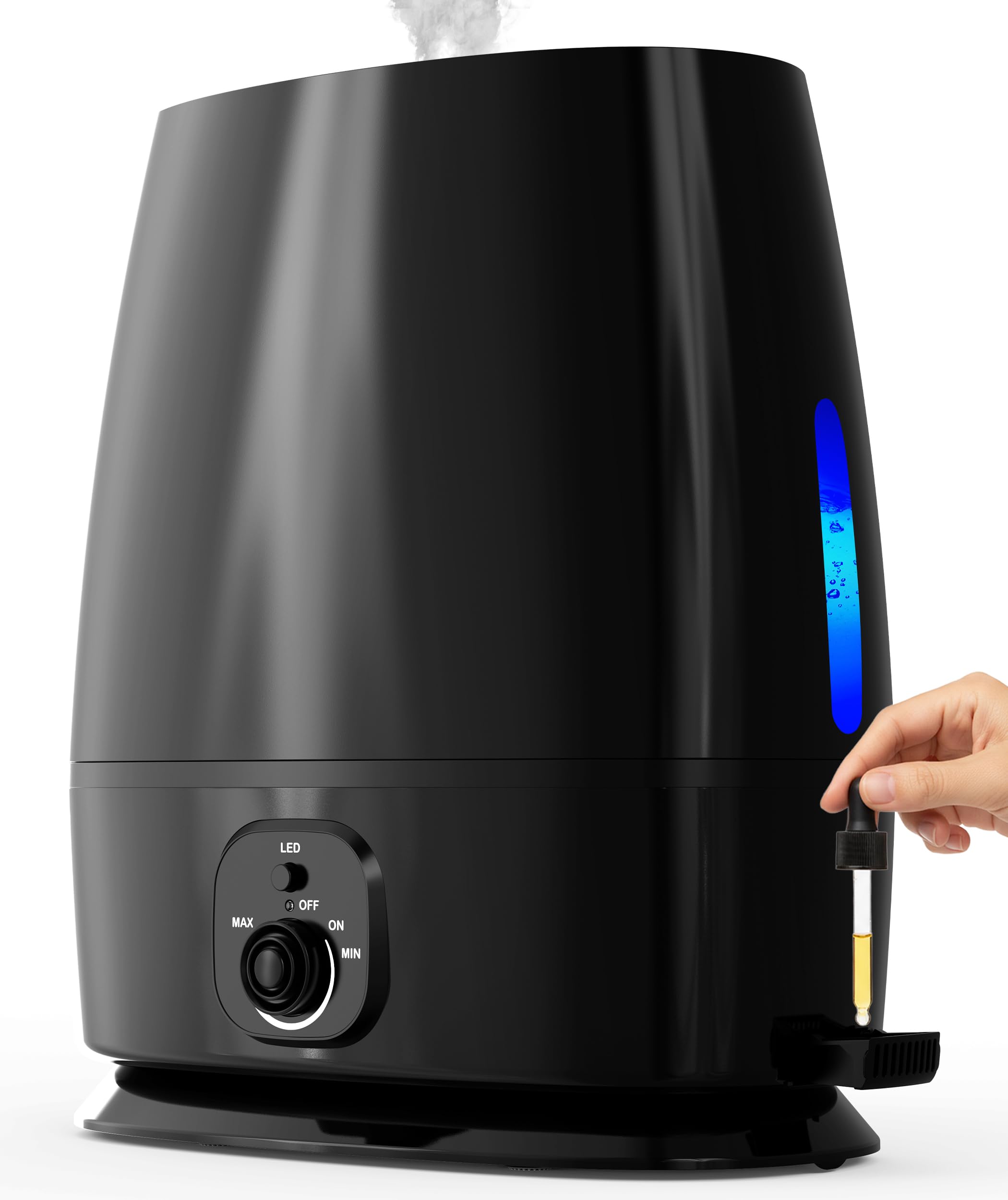 Everlasting Comfort 6L Humidifiers for Bedroom Quiet 50HR Runtime No-Filter Supersized Cool Mist Humidifier Large Room for Whole