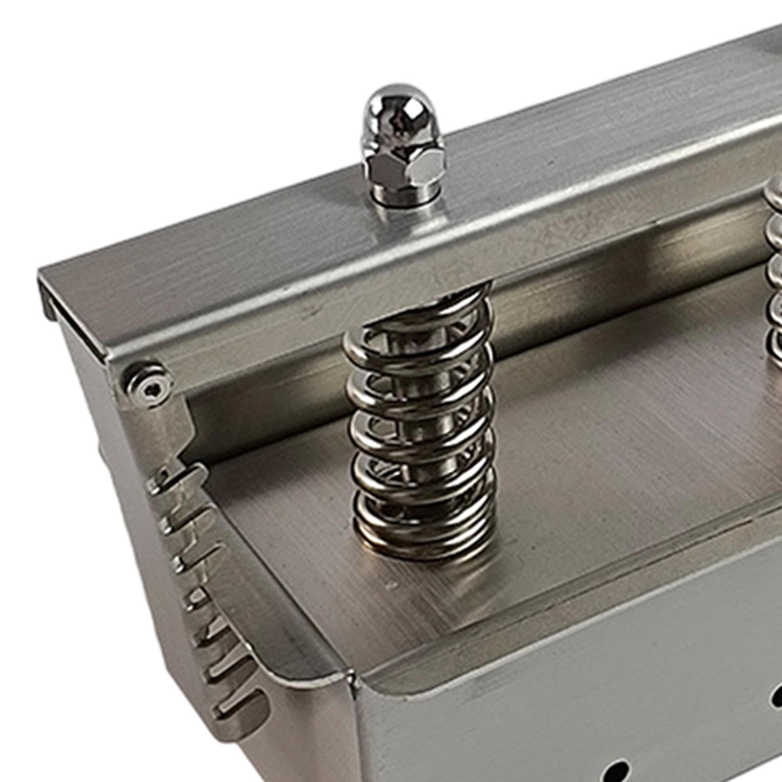 Edelstahl Fleischpresse Fleischklopfer, Schinkenmacher Fleischpresse, Fleischpresse Werkzeugkasten, rechteckig, Presswerkzeug für hausgemachte Rindfleisch, Huhn, Schwein, Steaks, 1.5 KG B