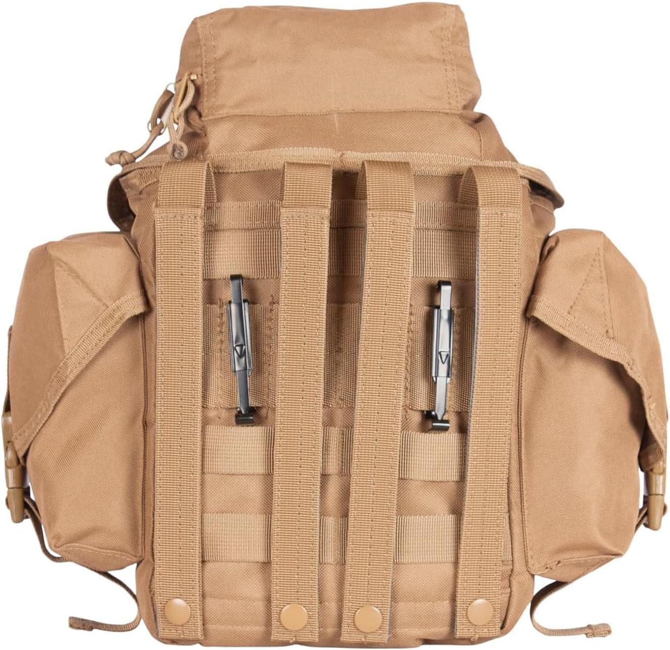 FOX OUTDOOR PRODUCTS Recon Butt Pack | 15x15x8 Modular Tactical Waist Bag w/ 3 External Pockets, QR Buckles, Lined Interior