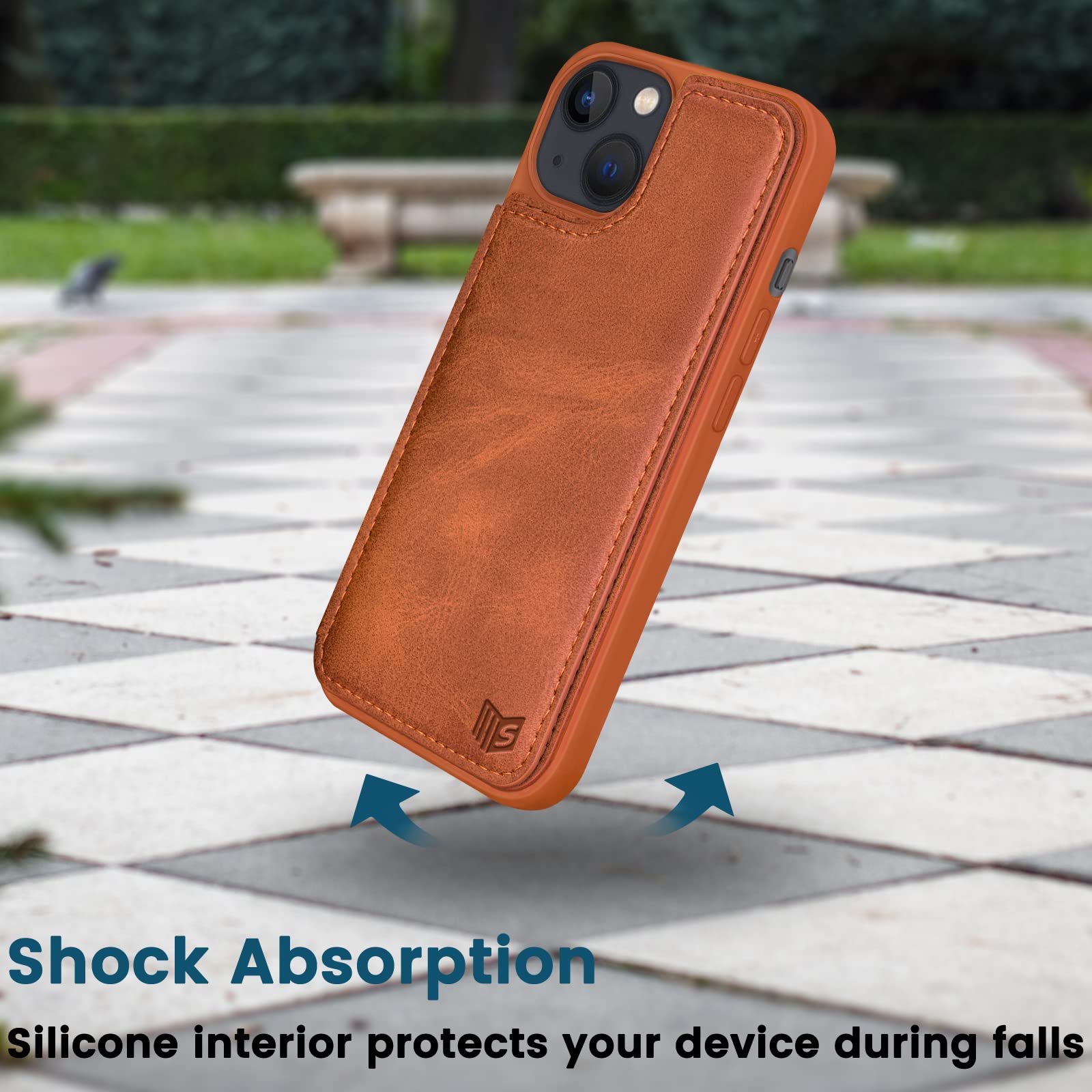 Newseego Funda Tipo Cartera Para IPhone 14 Pro Max, Funda Magnética Desmontable De Piel Sintética Con Purpurina Para Múltiples Tarjetas, Bolsillo Para Efectivo, Funda Para IPhone 14 Pro Max, Con