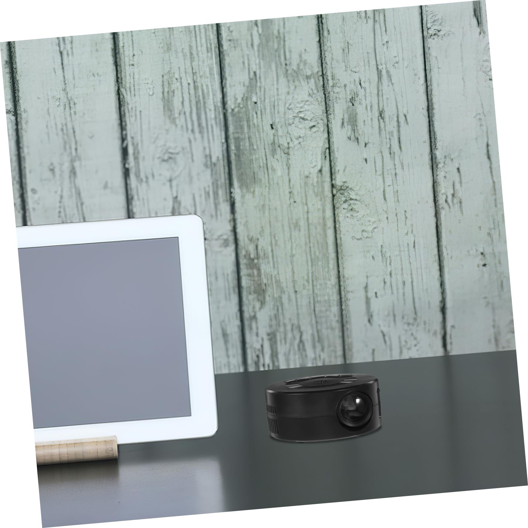 Mini Proiettore Portatile Con Speaker Proiettore Per Ragazza e Compatibile Con Tablet e Smartphone Mirroring e Led Ore