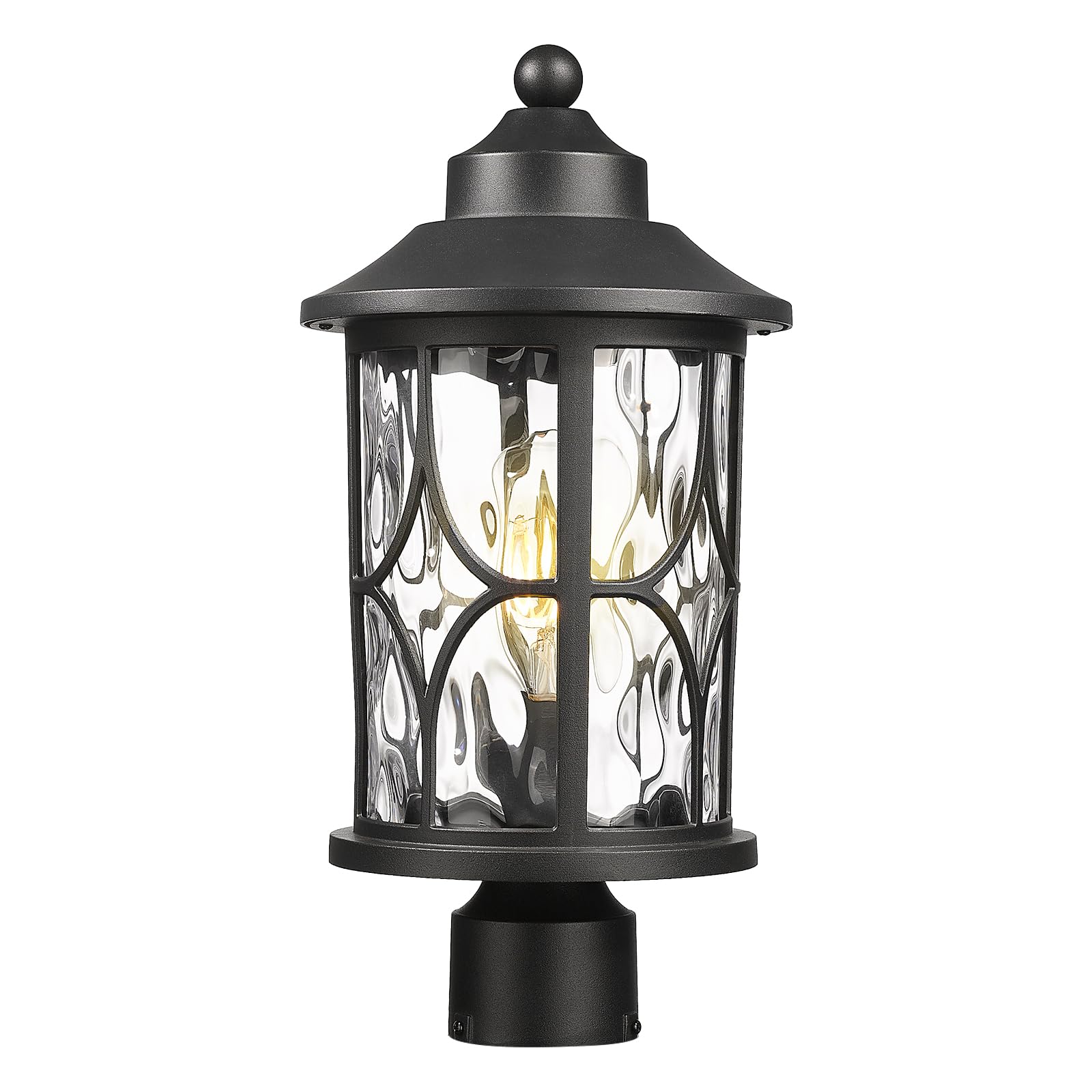 Photo 1 of zeyu 17 Inch Black Outdoor Post Light