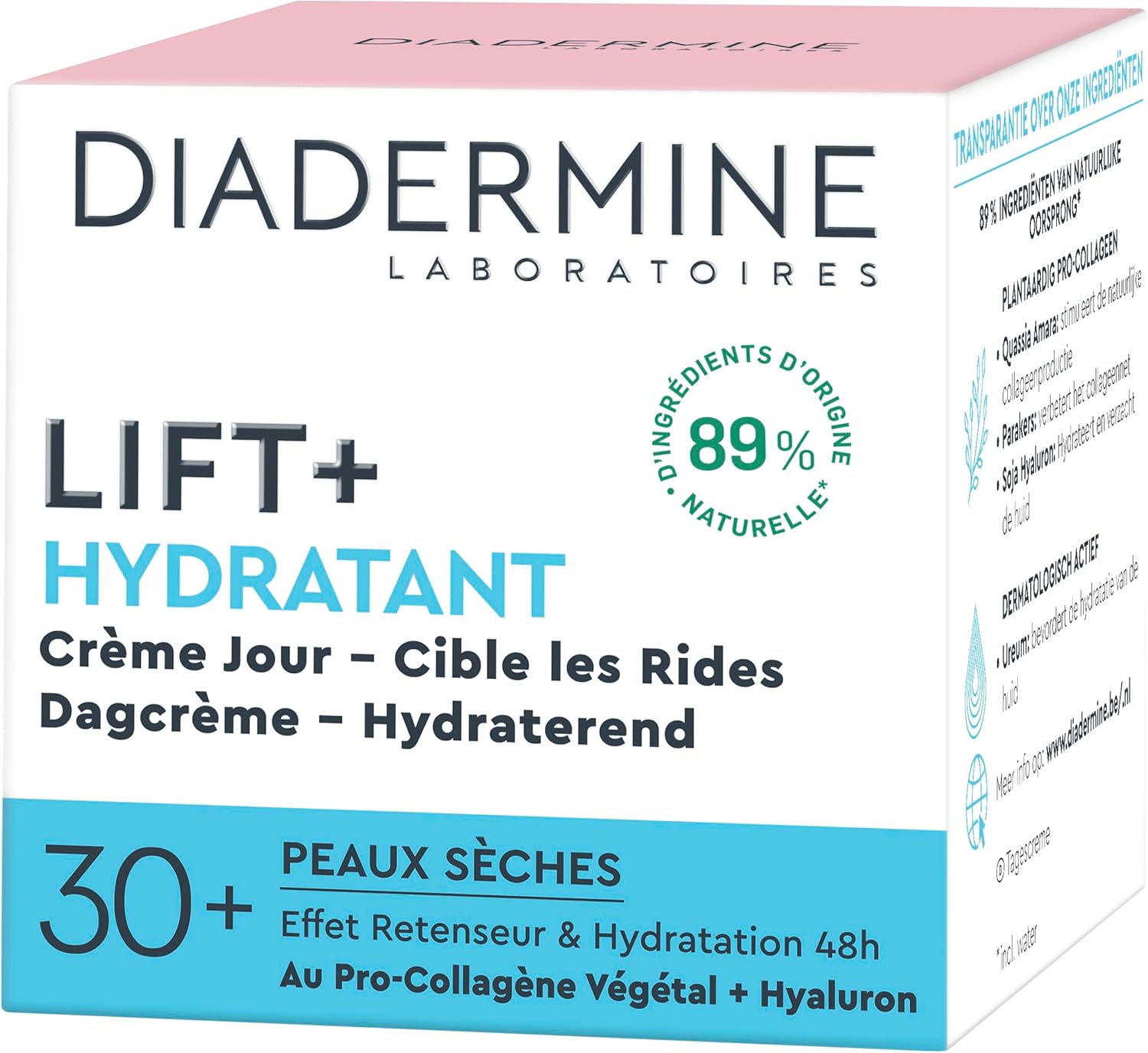 Diadermine Lift+ Hydratant Purée de Lunette Anti-Rides Ultra Cran, Le Pot de 50ml