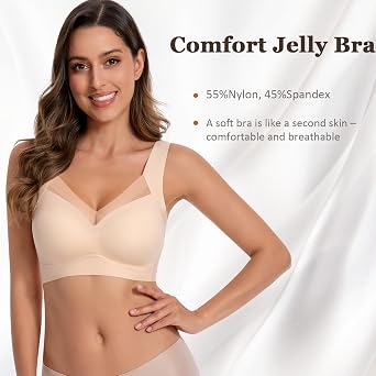 Wireless Bras for Women Comfort Support Bralette