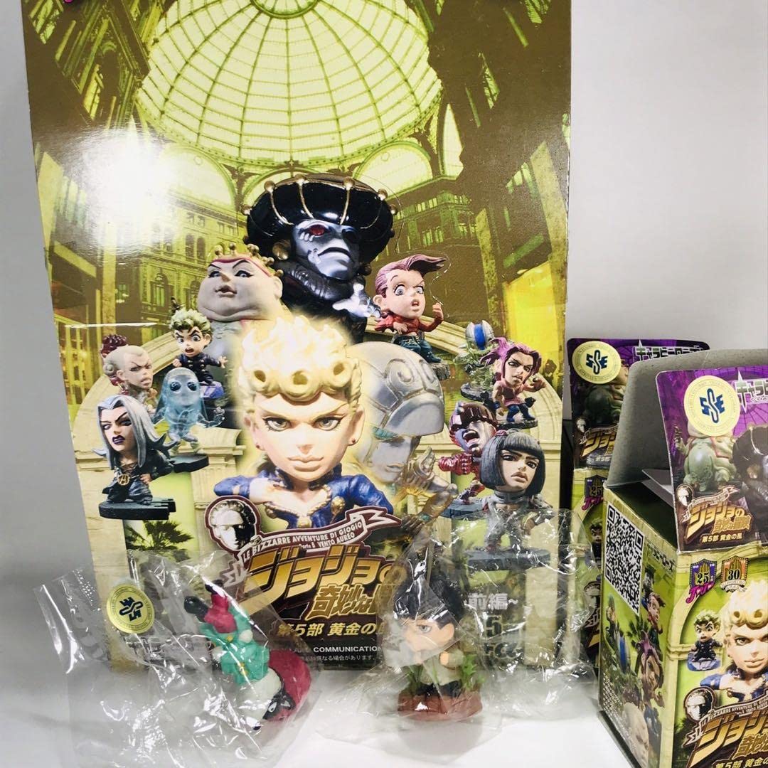 Amazon.co.jp: キャラヒーローズ ジョジョ 5部 前編 17種 : ホビー