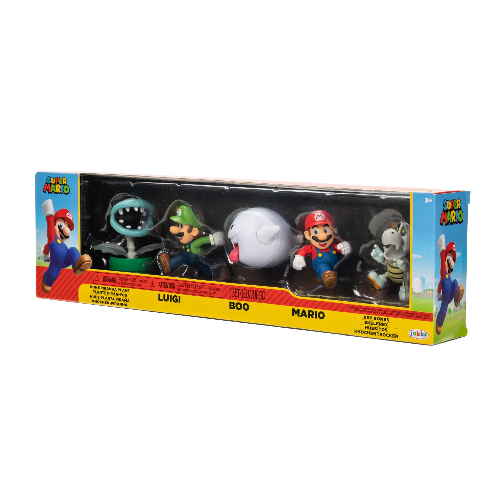 Pack 5 Figurines Mario Boo! 10CM