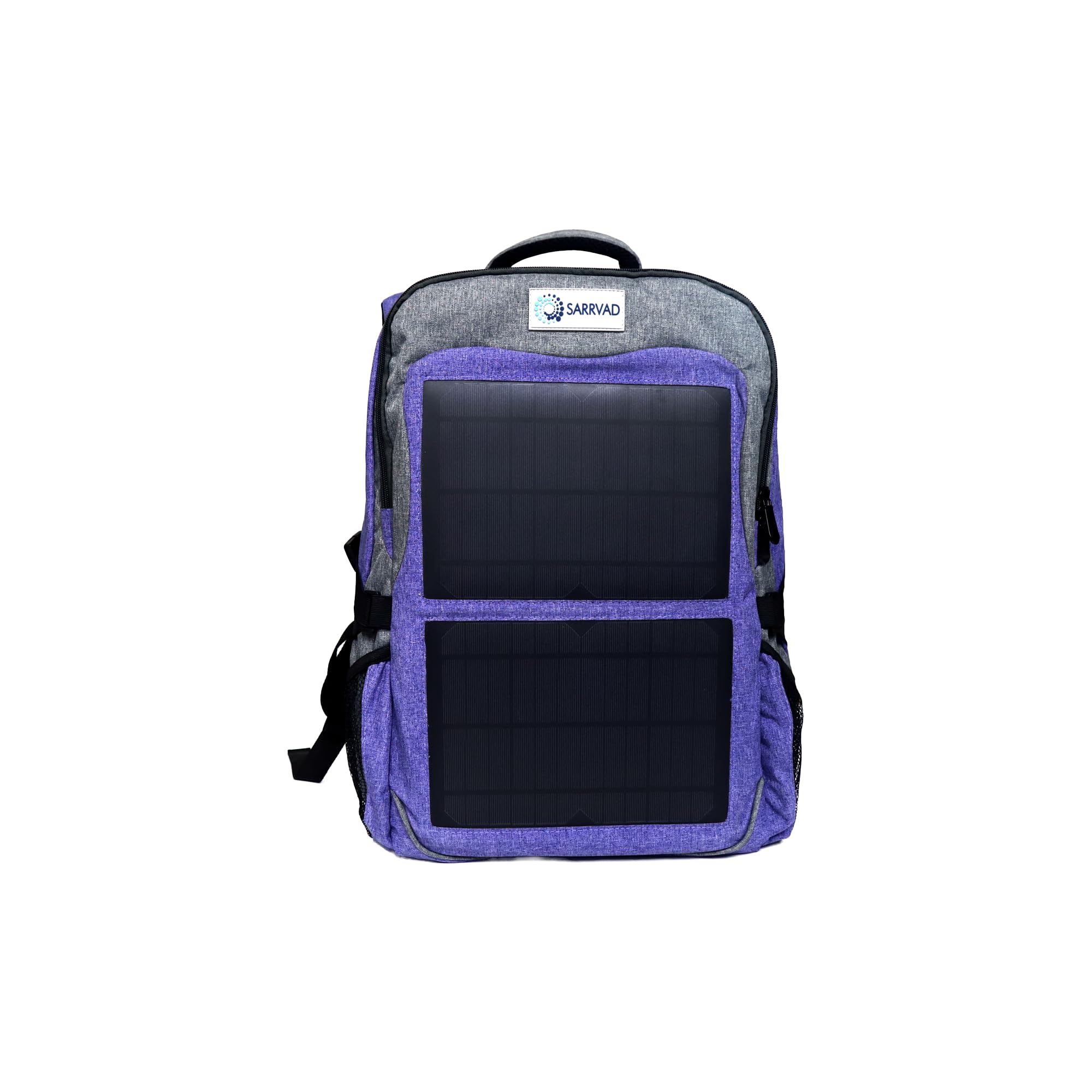 Solar Backpack with 12W Solar Panel & USB for 5V Devices | Waterproof Outdoor Backpack for Travel, Hiking, Camping | Backpack with Solar Charger for Phone, Powerbank, Laptop-image-2
