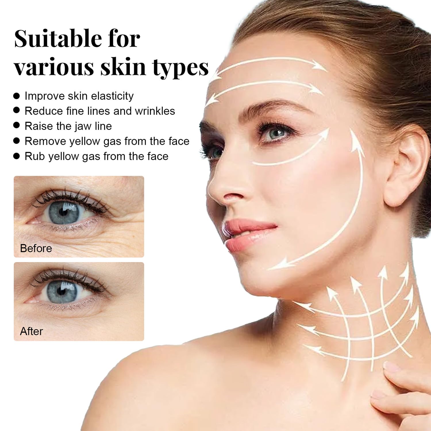 Linea Lifting Proteico, Fili Di Collagene Lifting Riassorbibili, Protein Thread Liftings, Soluble Protein Thread, Riduzione Delle Rughe Delle, Idratante Rassodante Serum 20pcs