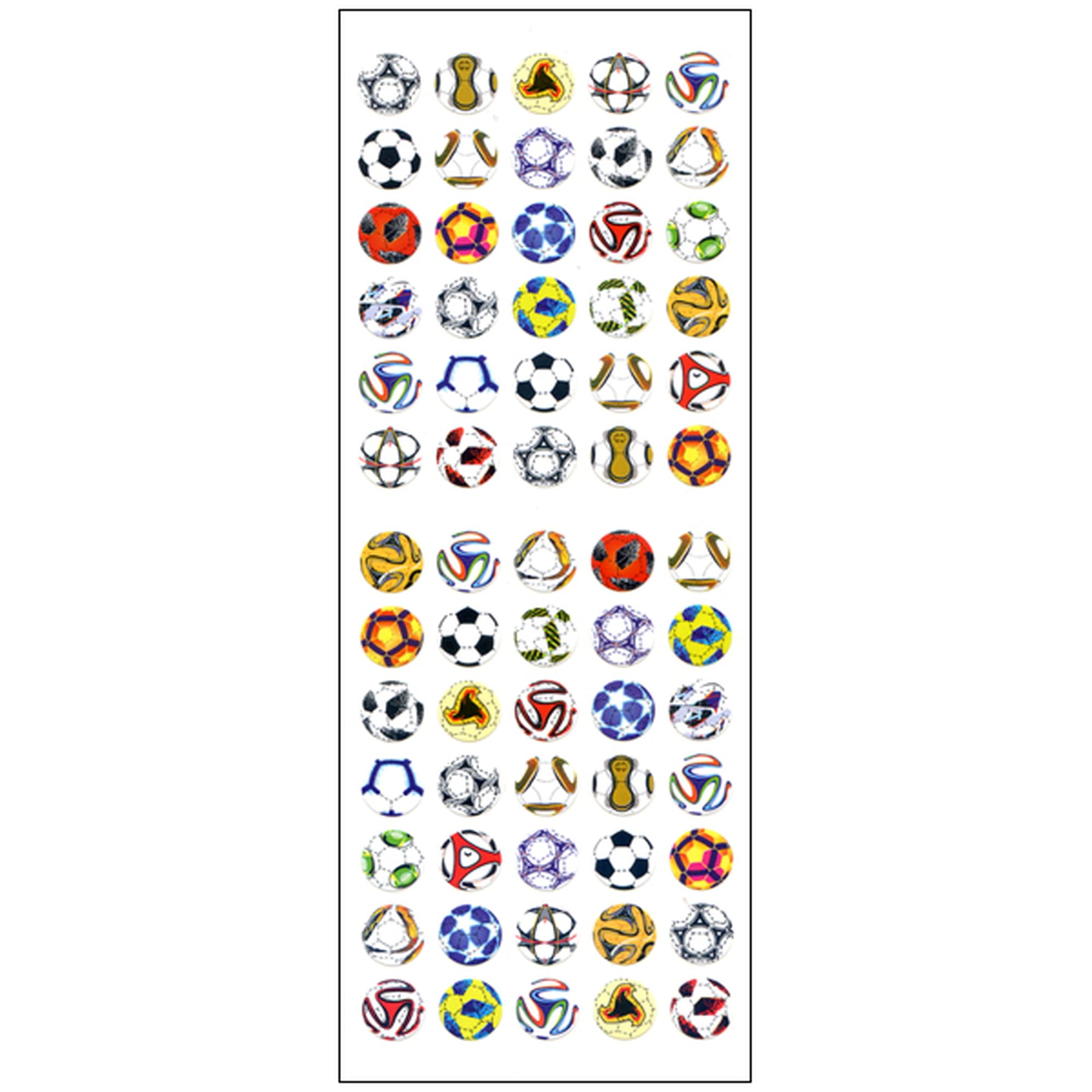 Amazon | 奥山商会 シール クリアーシール サッカーボール ZC549