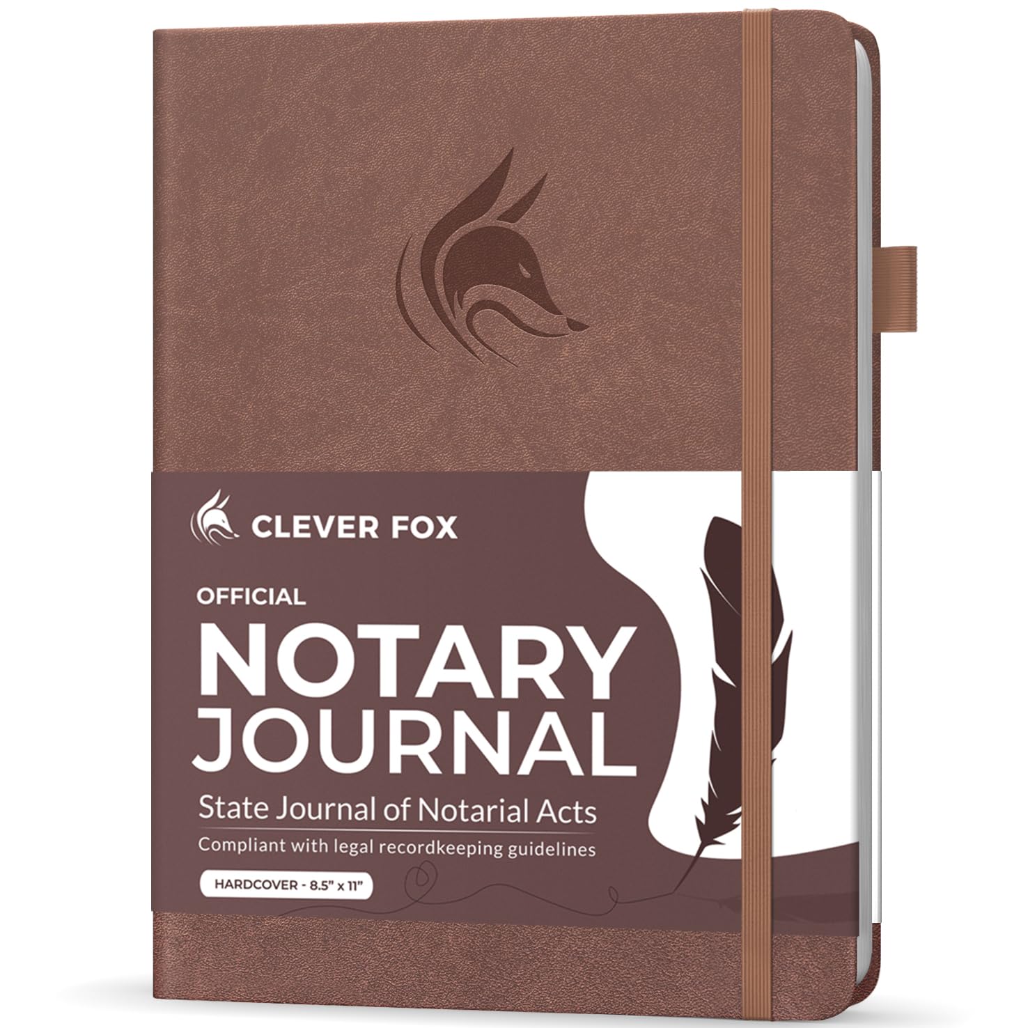 Clever Fox Notary Journal Log Book Notary Public Journal of Notarial