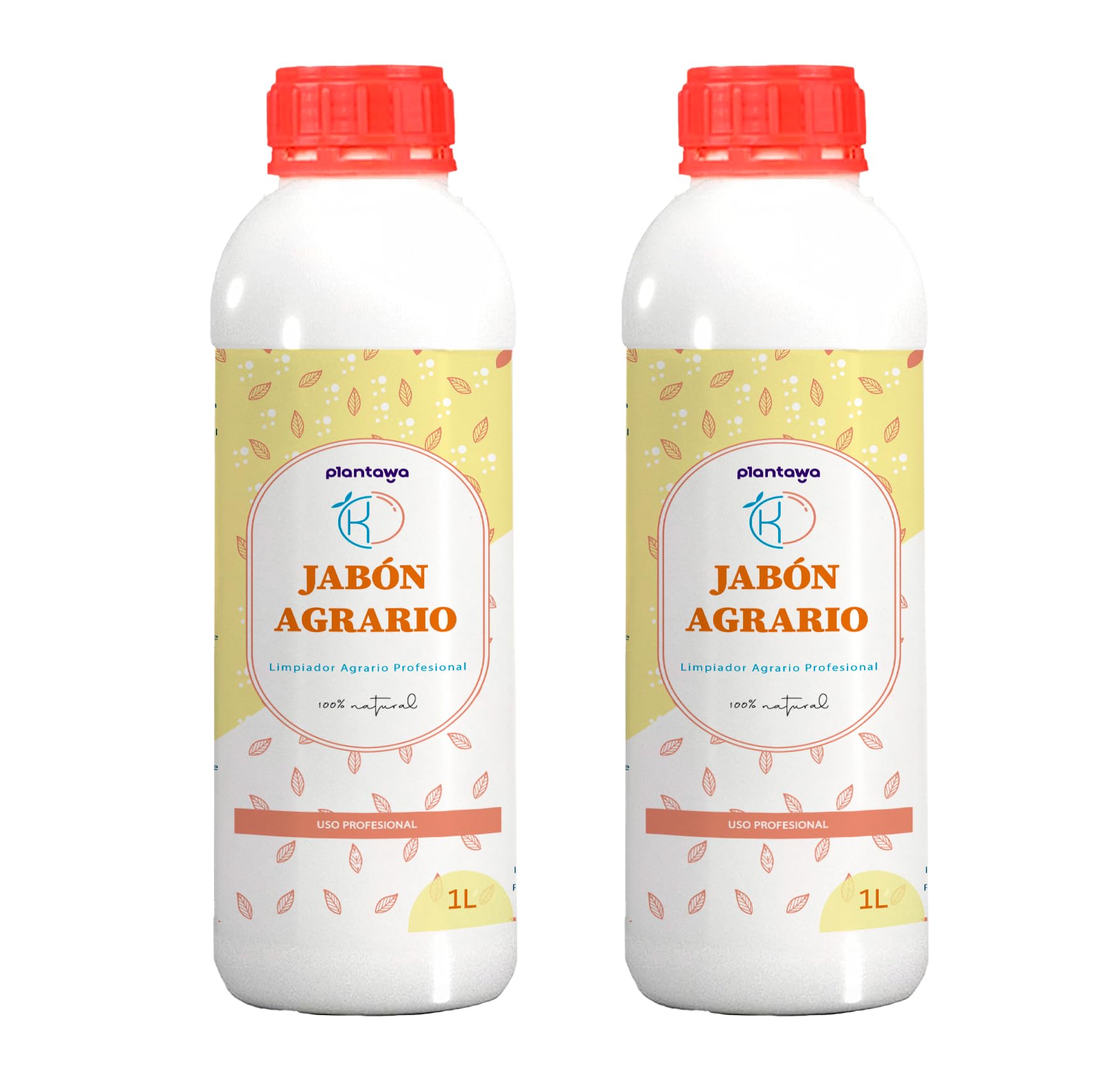 PLANTAWA Savon de Potassium 2x1L| Savon Agricole à Haute Concentration pour la Lutte Contre les Parasites et les Insectes | Savon Insecticide | Savon Noir pour vos Plantes et votre Jardin