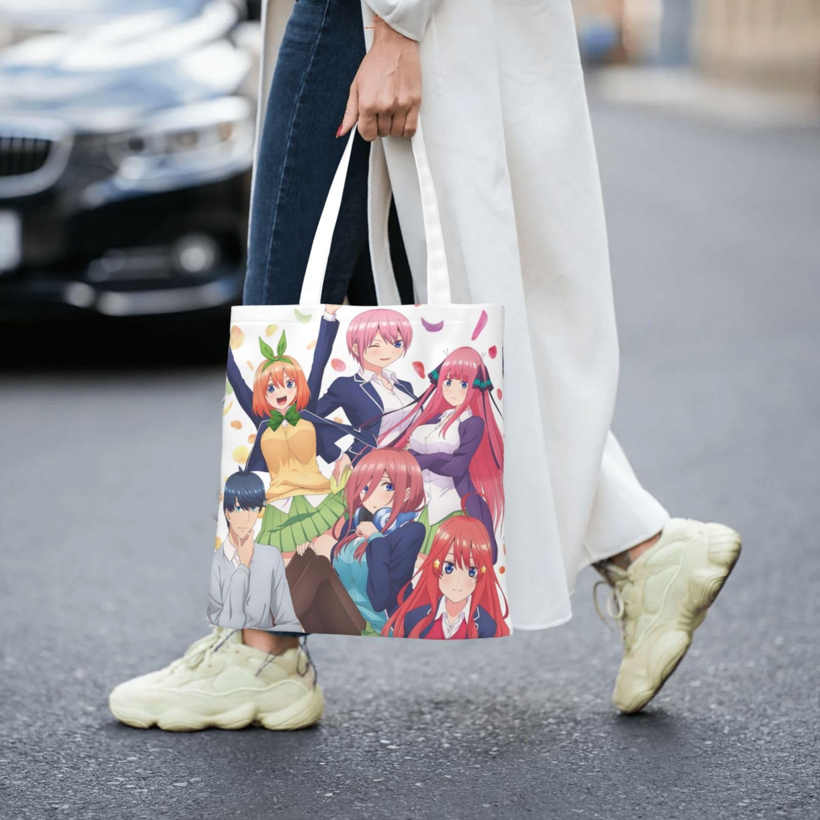 Amazon.co.jp: トートバック 五等分の花嫁 中野一花 二乃 三玖 四葉 五