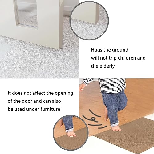 Miniatura 5 de Alfombra rústica con estampado de estrellas de Texas, estilo retro, antideslizante, resistente a las manchas, alfombra duradera para decoración de