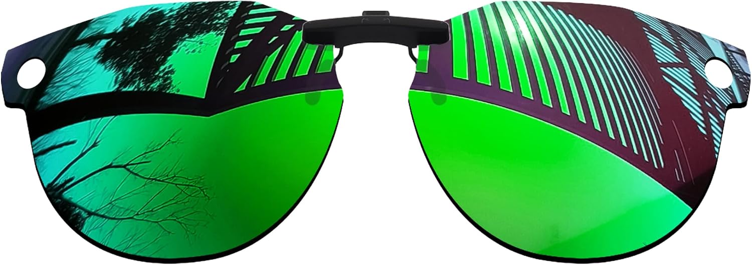 UV Protection Polarized Clip-On Lenses for Oakley Meta HSTN OW8002 51mm Sunglasses Frame - Multiple Colors Available image 4