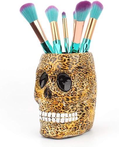 Miniatura 9 de Soporte creativo para brochas de maquillaje, estuche para brochas de maquillaje, organizador de cosméticos, soporte para bolígrafos para baño,