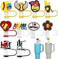 Vista 13 de 10 tapas de popote para vaso Stanley Cup de 30 y 40 onzas, de 0.394 in, reutilizables, de silicona, para popote, accesorios para copas Stanley