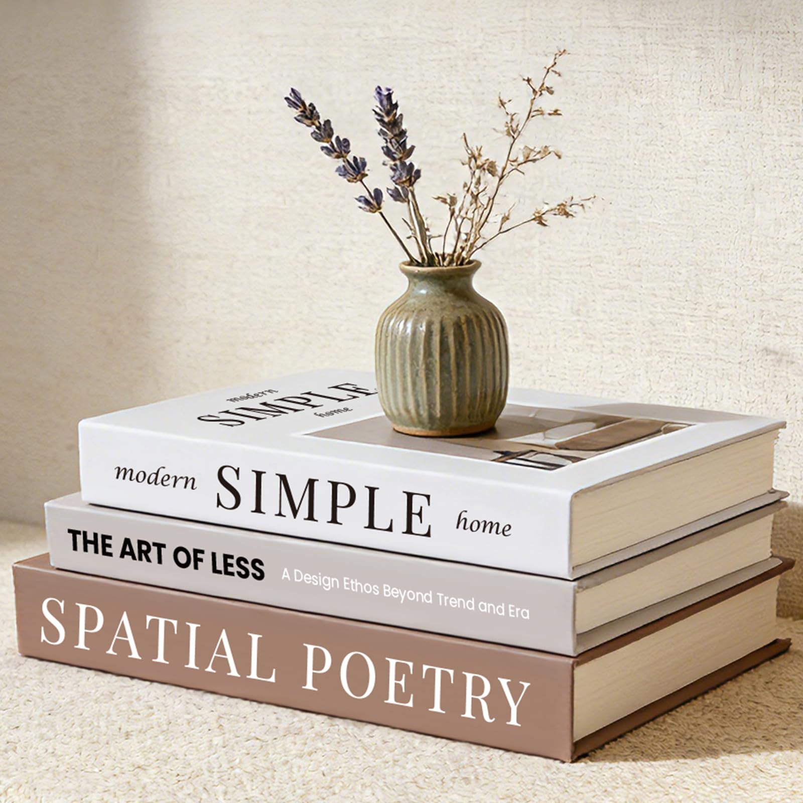 Photo 1 of 3Pcs Decorative Books, Fake Books for Coffee Table Decor Home Decor