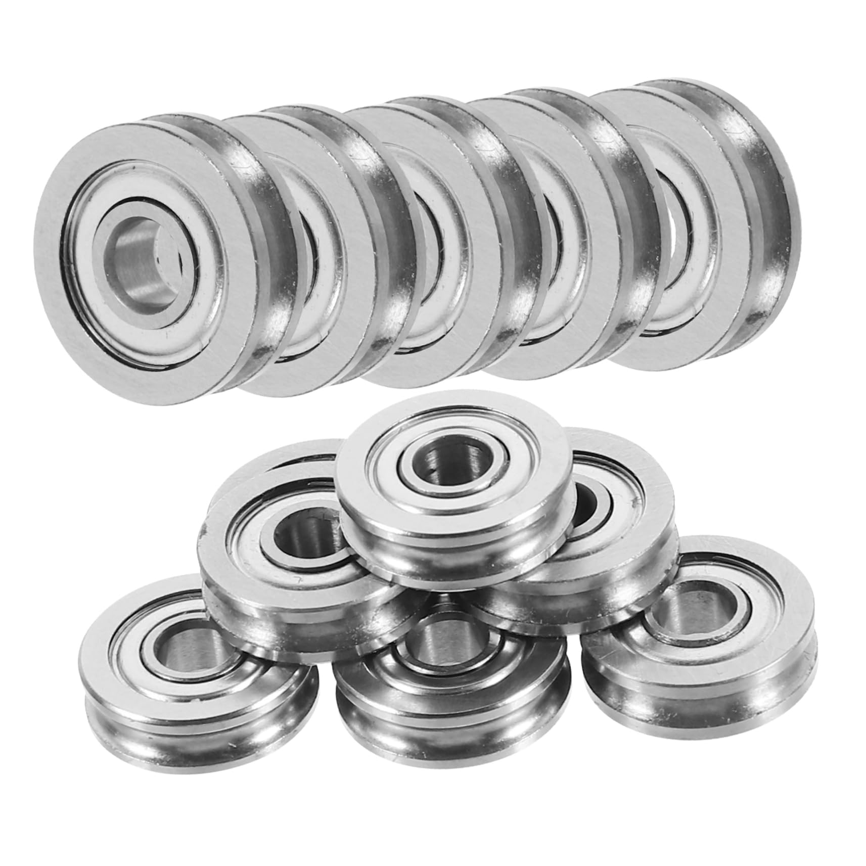 SOLUSTRE 50piezas Ruedas De Rodamiento u Forma Para Impresoras Accesorios De Ruedas De Soporte Duraderas y Fáciles De Instalar Para Modelos De Impresoras