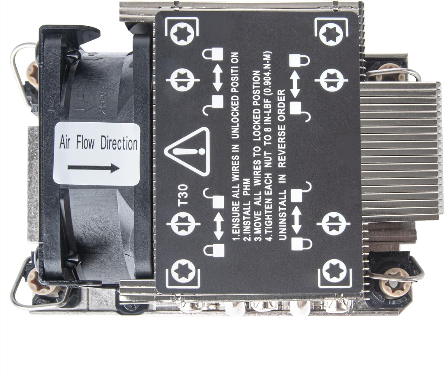 SilverStone Technology XE02-4189 2U Small Form Factor Server/Workstation CPU Cooler for LGA4189 Socket, SST-XE02-4189