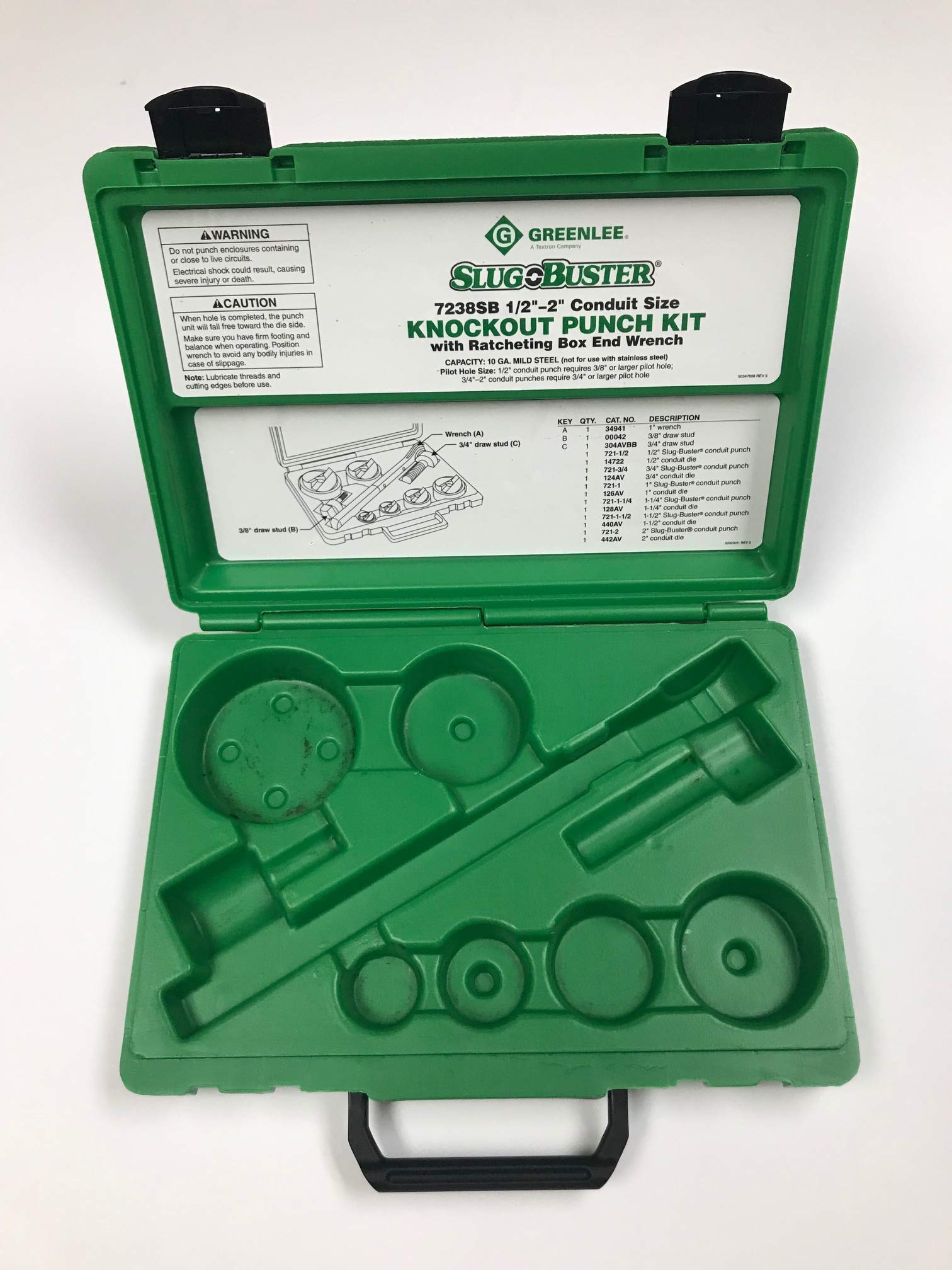 えるオーダーページ Replacement Case For 7238SB - Hand Tool Knockout Punches - Amazon.com