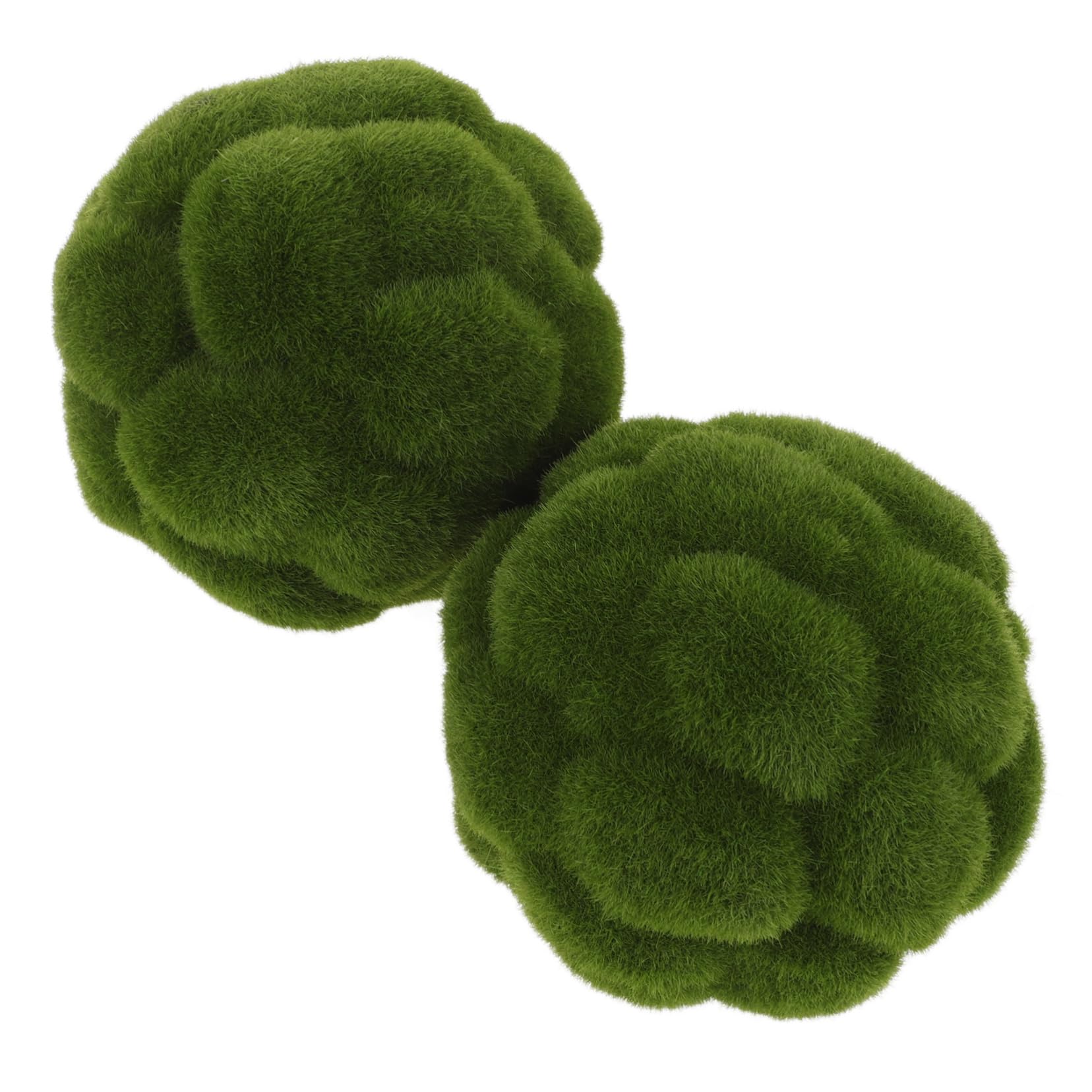 Cabilock 6 Piezas De Musgo Verde Simulado para Manualidades Bolas De Musgo Falsas Bolas De Colgantes Falso para Plantas Falsas as De De Interior Decoración as De