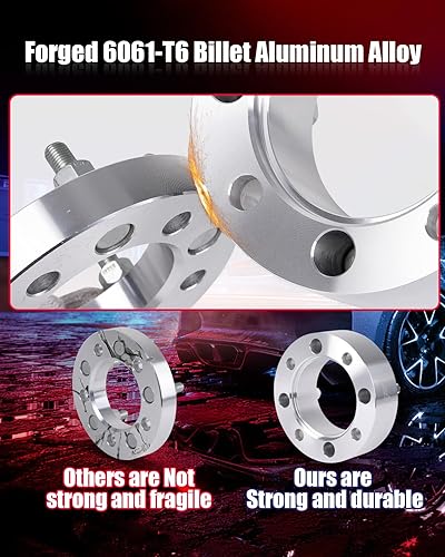 Miniatura 3 de Espaciadores de rueda de 2 pulgadas 4x137 para CAN-AM Defender Outlander Commander Kawasaki Mule, 4 espaciadores de rueda de 0.157 x 5.394 in con