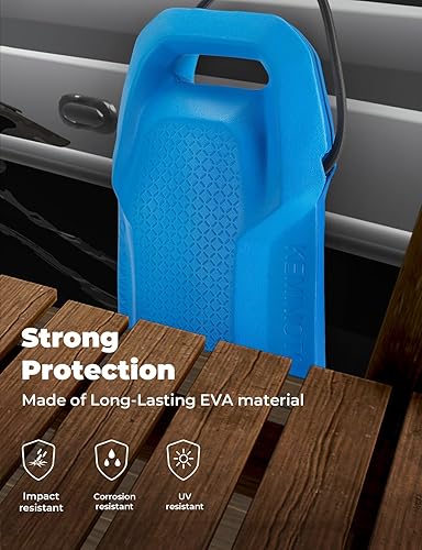 Miniatura 2 de KEMIMOTO Parachoques de lancha para acoplamiento mejorados para lancha, apto para lancha baja, Jon Boat y pontón