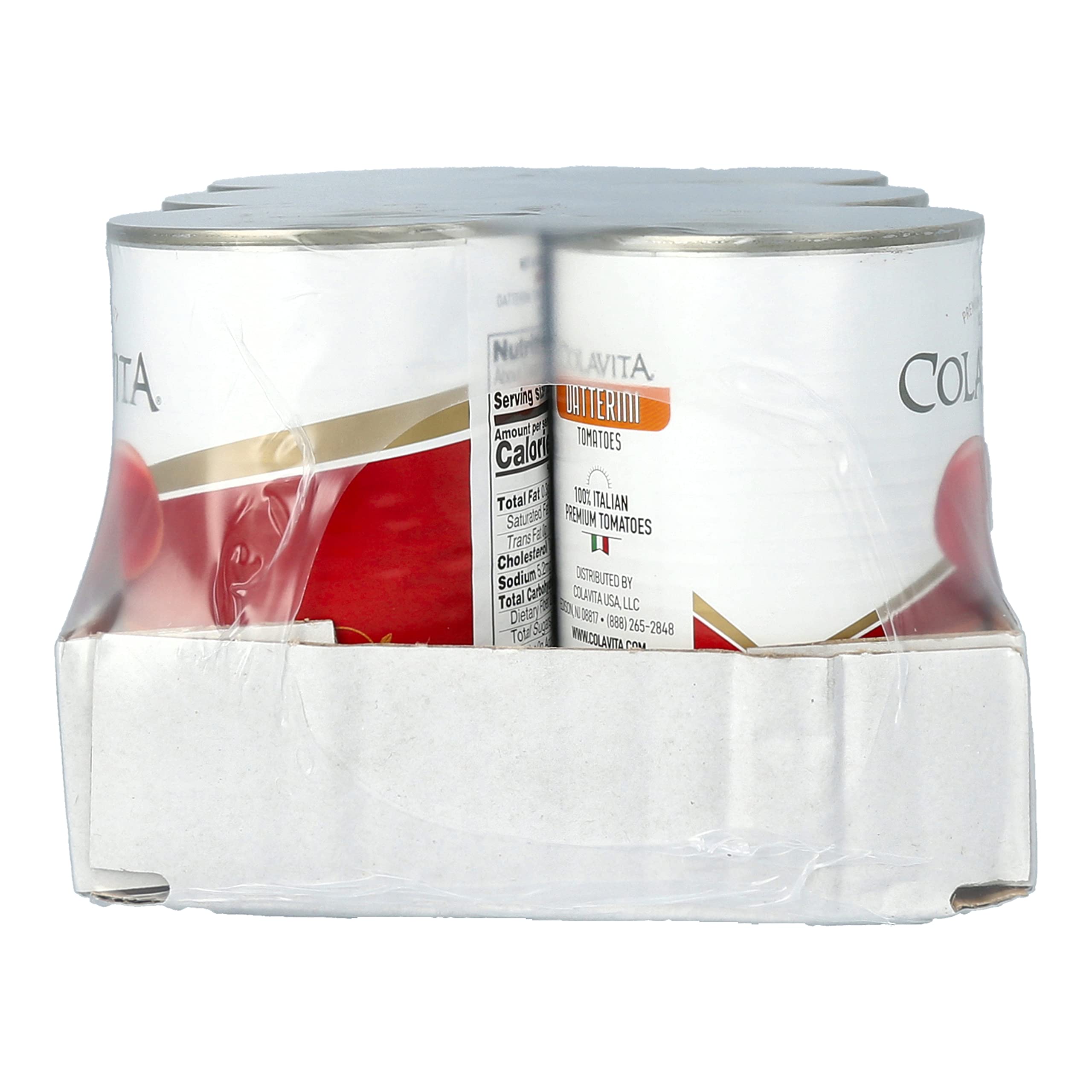 Colavita Canned Tomatoes - Datterini, 14.1oz Can (Pack of 6)