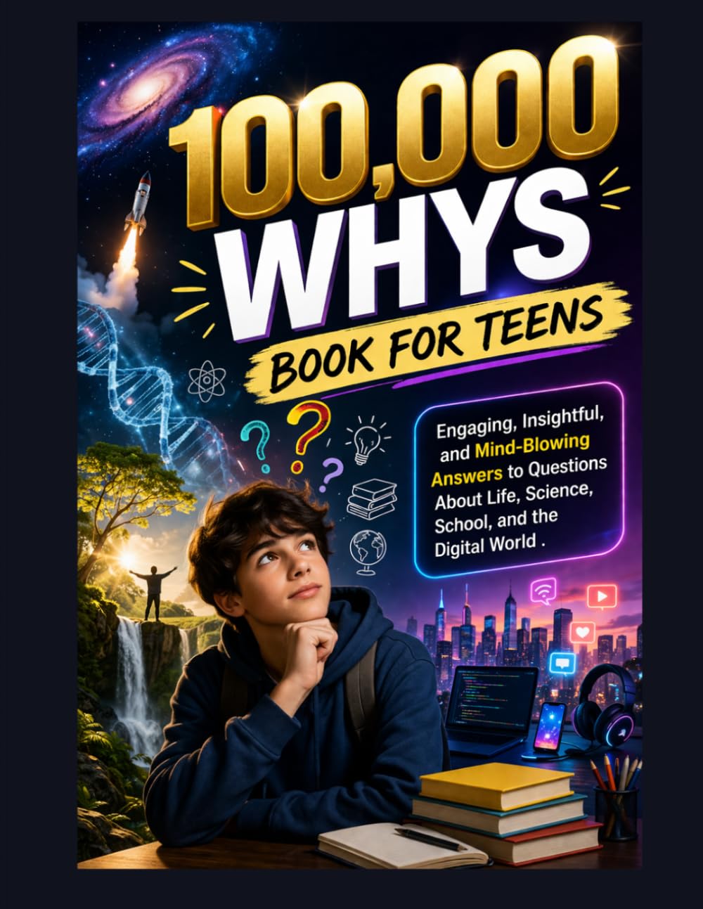 100,000 Whys Book for Teens: Engaging, Insightful, and Mind-Blowing Answers to Questions About Life, Science, School, and the Digital World .