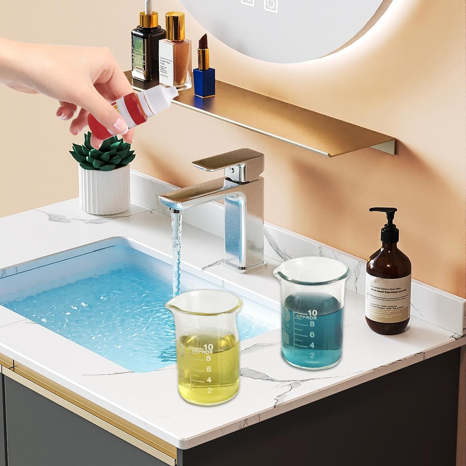 PH Test Indicator | 10ml PH Reagent Test Drops,Accurate Measurement Reagent Balance Balancer Fluid Meter for Water Aquarium Freshwater Garden Plants Lawn Pool Daily