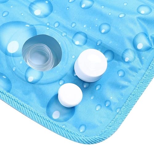 Miniatura 8 de Cojín fresco, cojín de enfriamiento de agua, cojín de enfriamiento de verano, cojín extraíble para automóvil, almohadilla de asiento de agua,