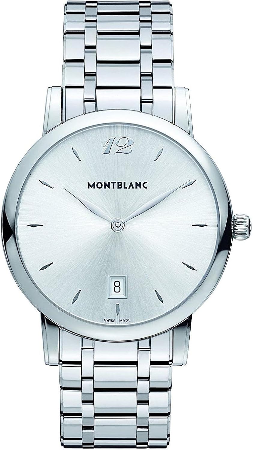 designer silver watch