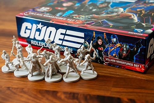 Miniatura 4 de Renegade Games Studios: G.I. Joe Juego de rol: juego de miniaturas de villanos 1-12 expansión de miniaturas, figuras de personajes a escala de 1.102
