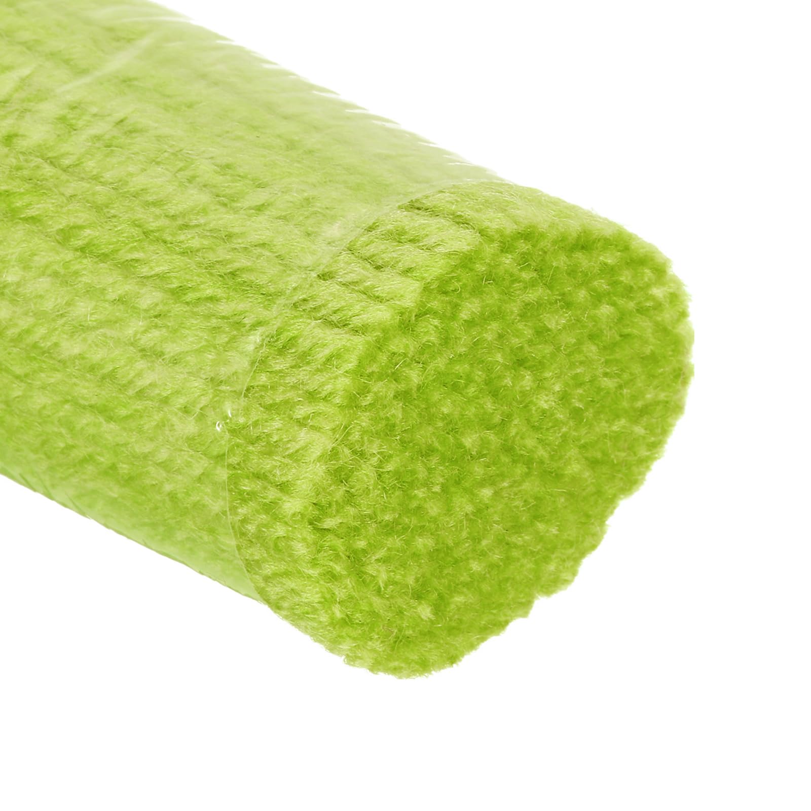 Patikil 10 Rolls Latch Hook Kit, Precut Yarn for Hook Rugs Crochet Bundles - Light Green - Image 4