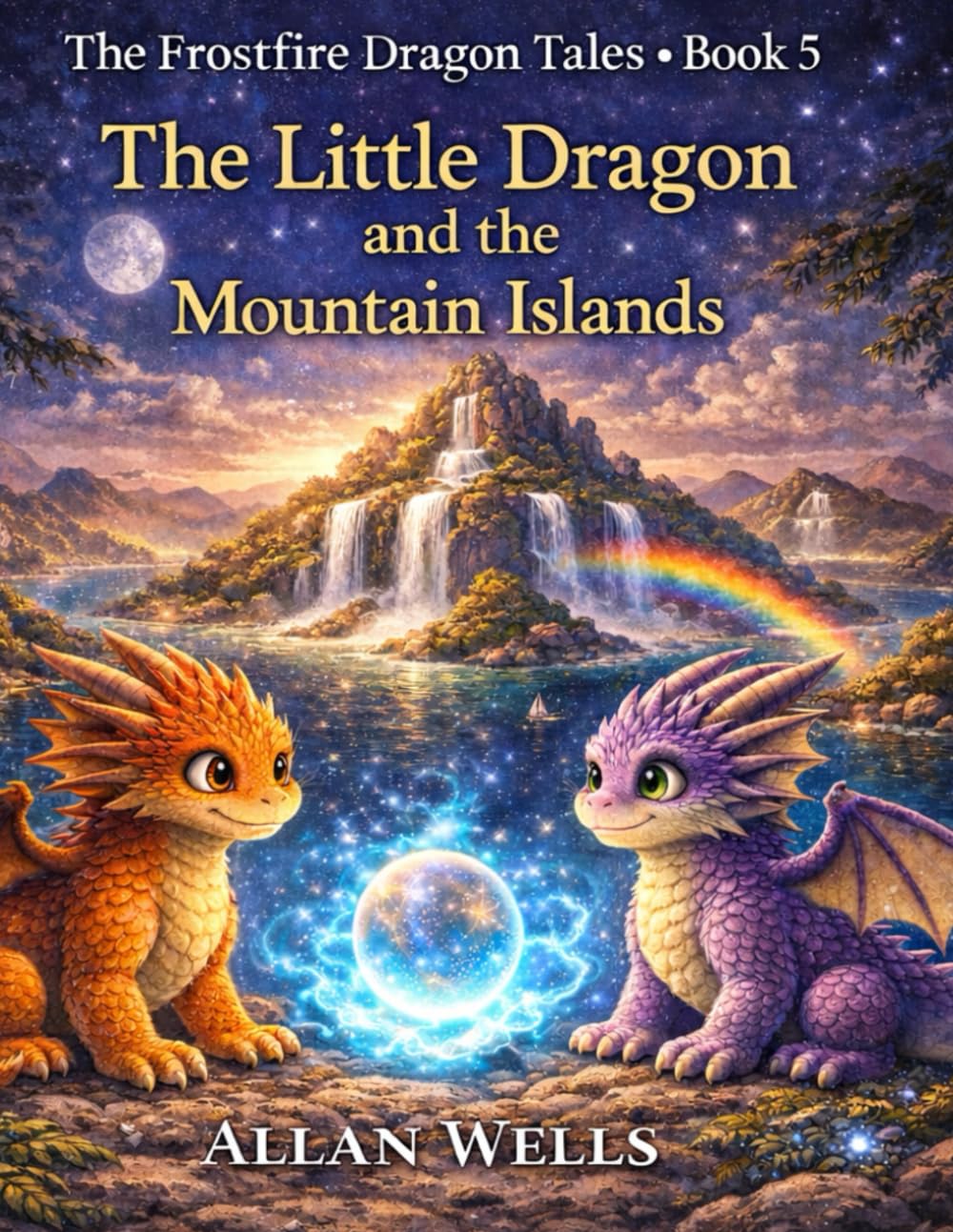 The Little Dragon and the Mountain Islands: Frostfire Dragon Series Book 5 (The Frostfire Dragon Tales)