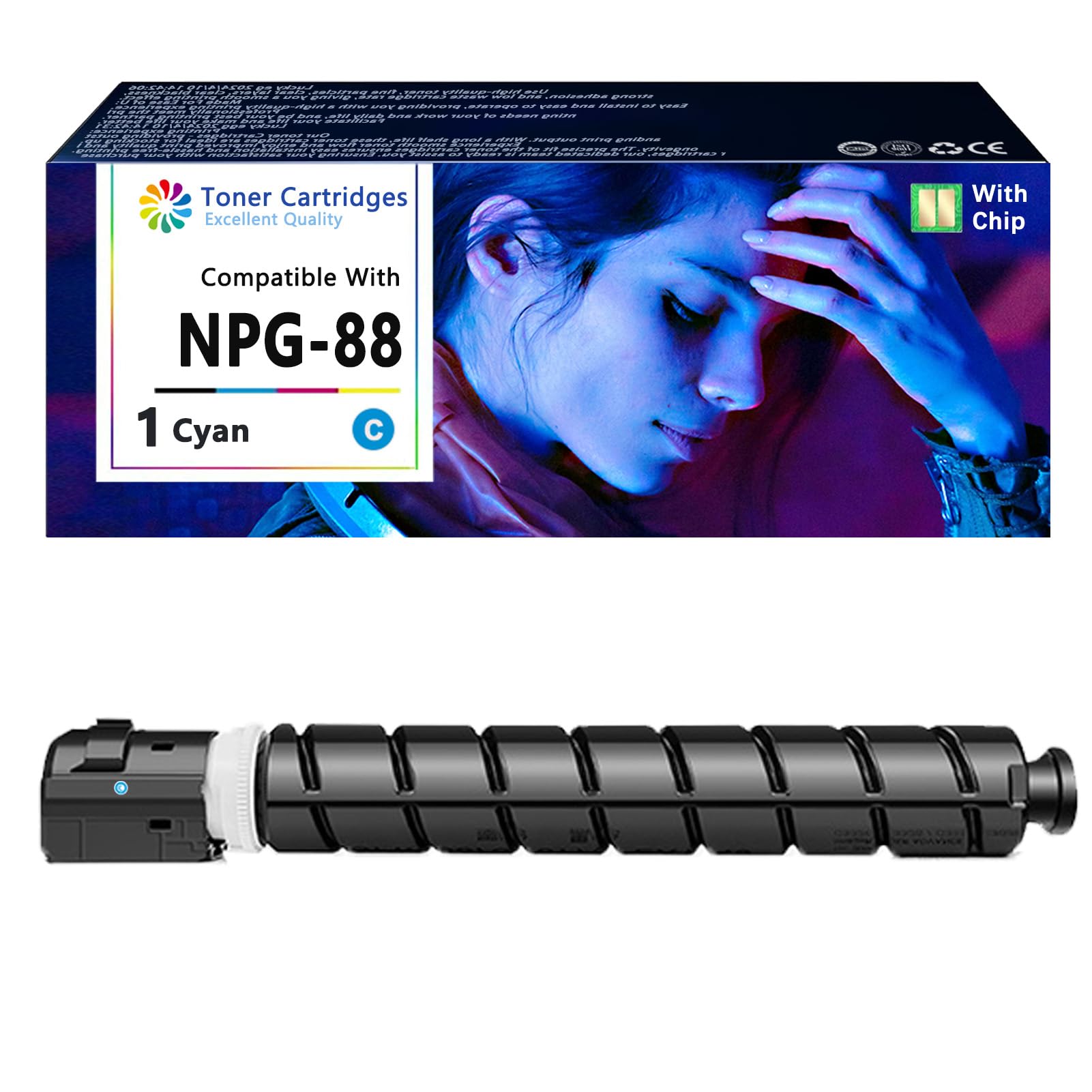 Canon NPG-88 トナー 3本セット Amazon.com: DZNACE NPG-88 Toner Cartridges Compatible for Canon