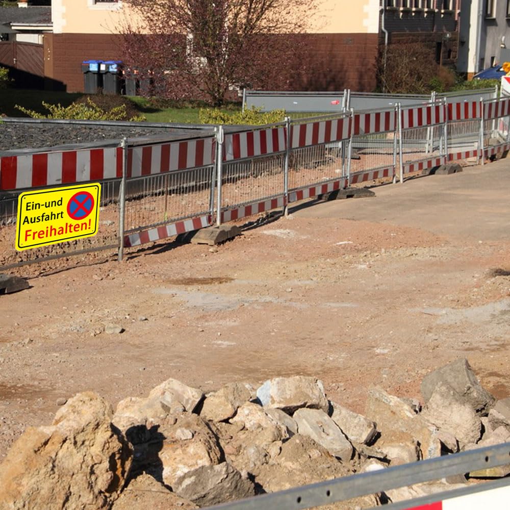 Cartello Vietato Parcheggiare Ingresso Libero 30x20 Cm In Alluminio Per Aree Private - 2
