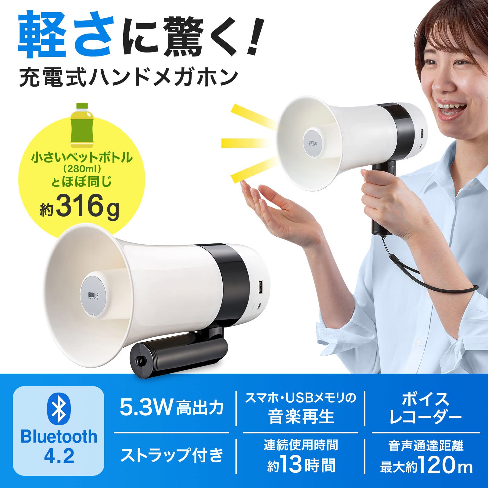 現品限り　ミドリ安全　拡声器　警報音　　災害時　　イベントなど 現品限り ミドリ安全 拡声器 警報音 災害時 イベントなど 防災