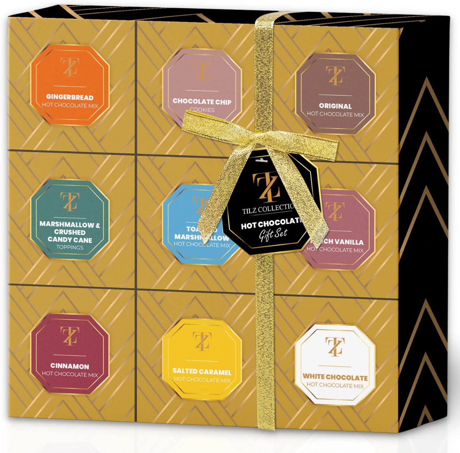 Hot Chocolate Gift Set 9 Flavoured Premium Hot Chocolate Drinks