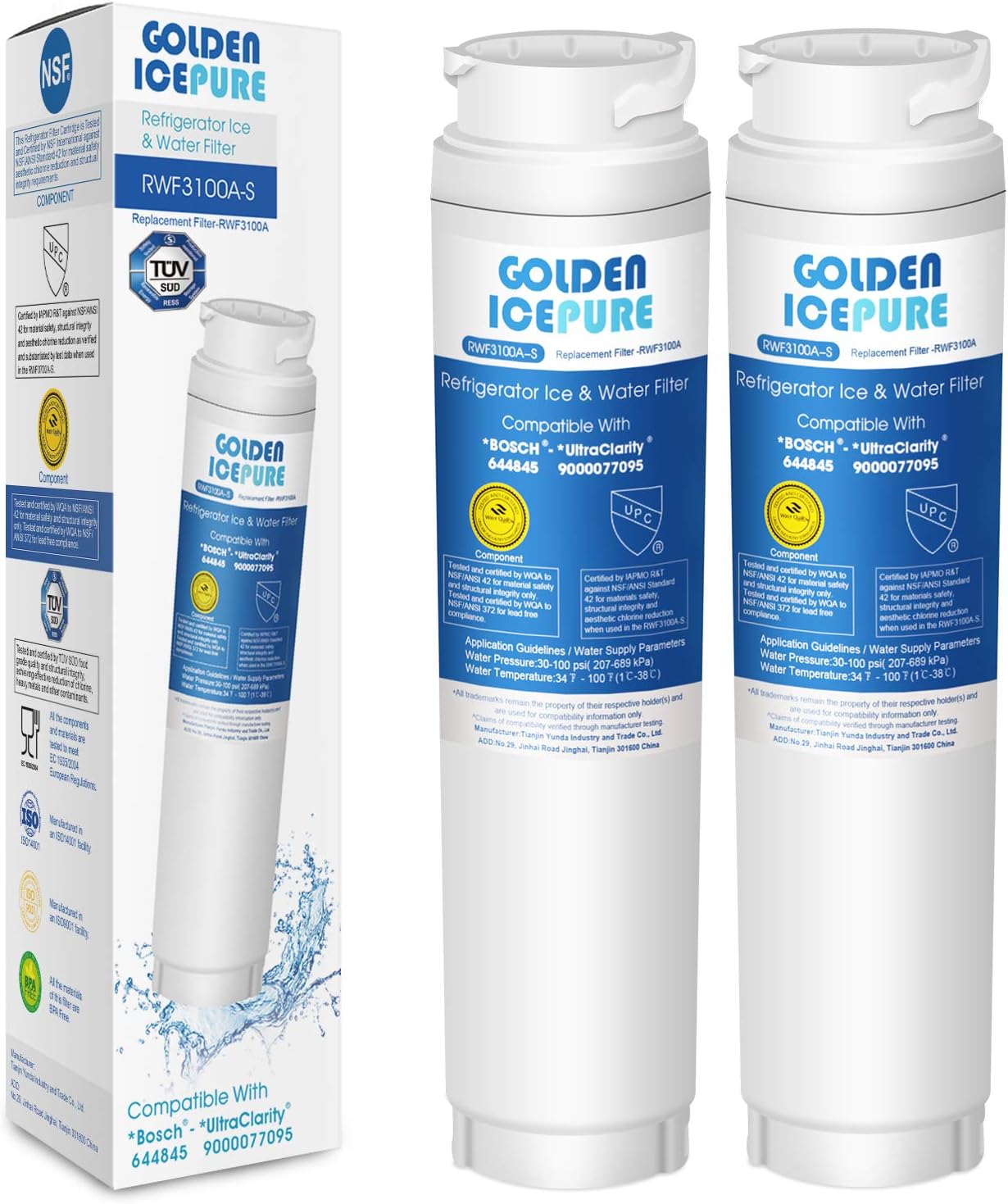 Bosch Ultraclarity 644845 Water Filter | UK Fridge Filters - View #13