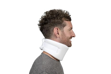 3 Foam Cervical Collar, Brand, White -FP10003